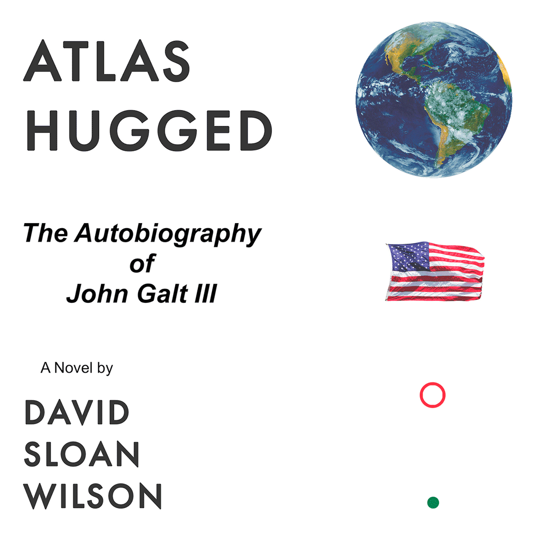 Atlas Hugged audio book cover image